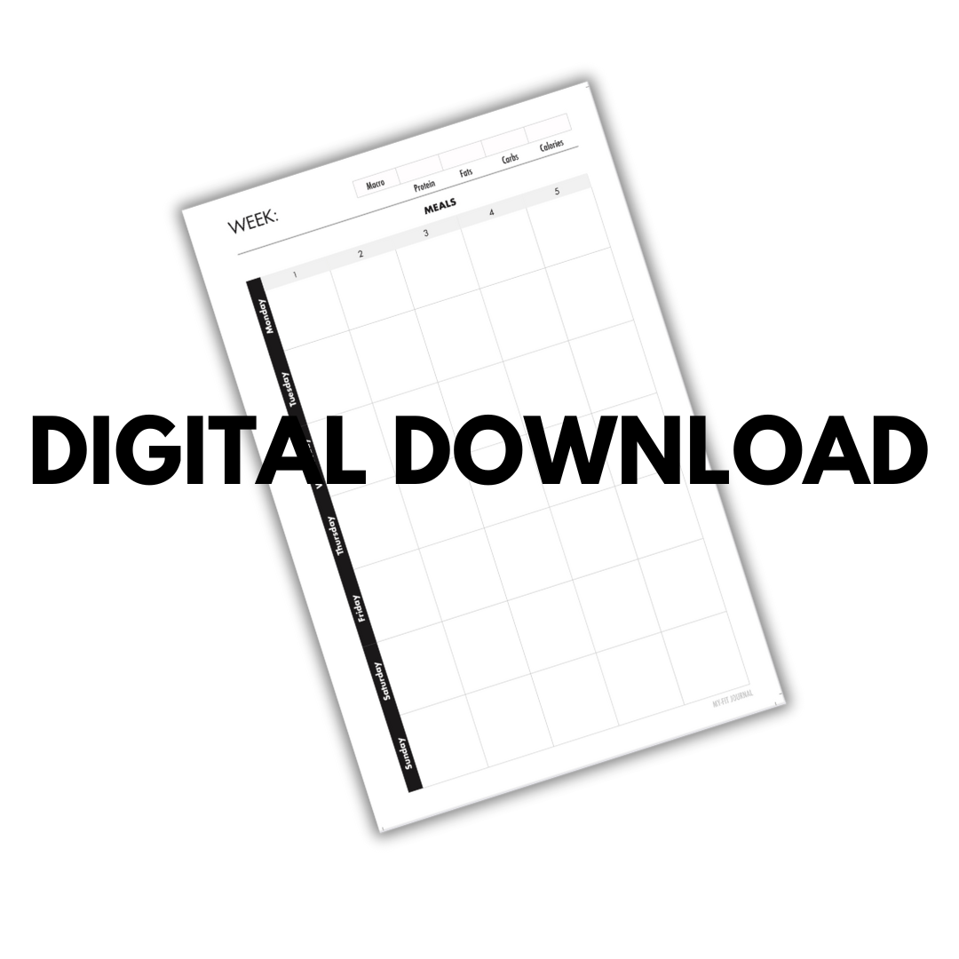 Meal Plan PDF Download