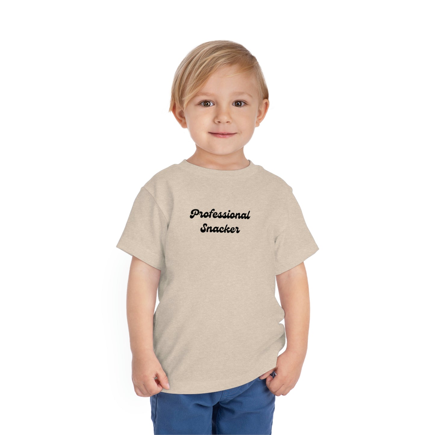 Professional Snacker Toddler Short Sleeve Tee