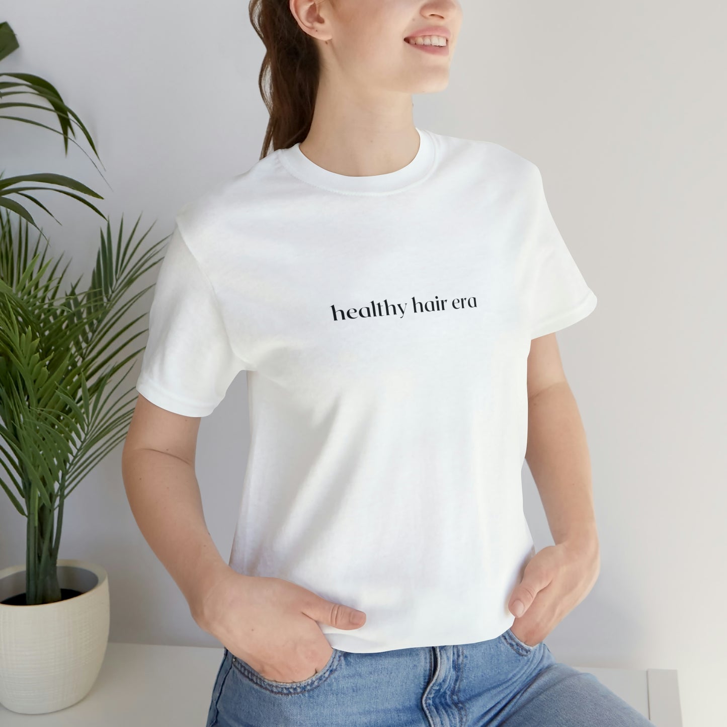 Healthy Hair Era Unisex Short Sleeve Tee