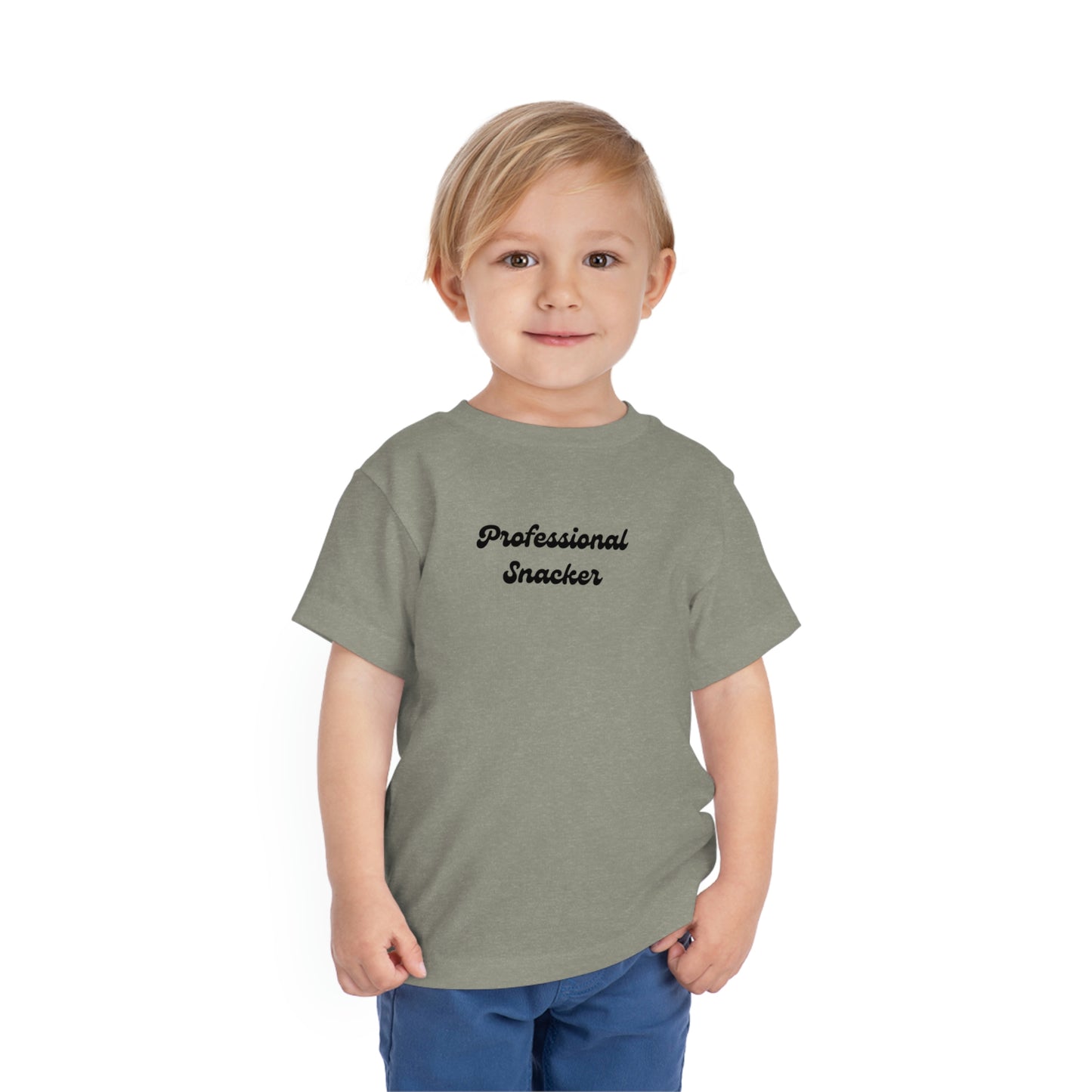 Professional Snacker Toddler Short Sleeve Tee