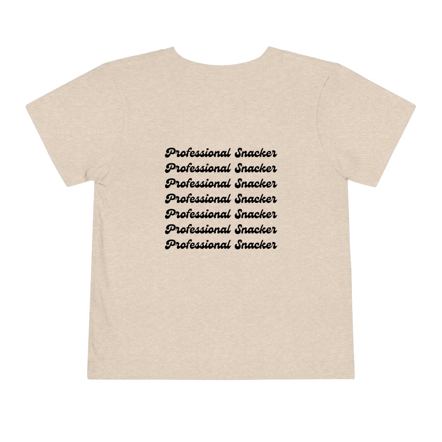 Professional Snacker Toddler Short Sleeve Tee