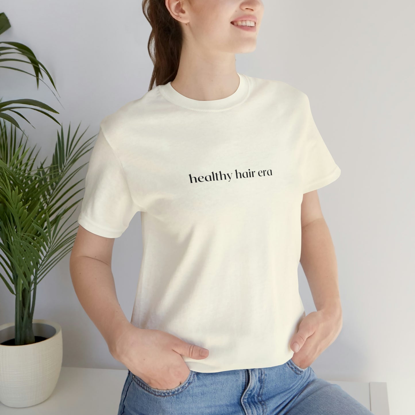 Healthy Hair Era Unisex Short Sleeve Tee