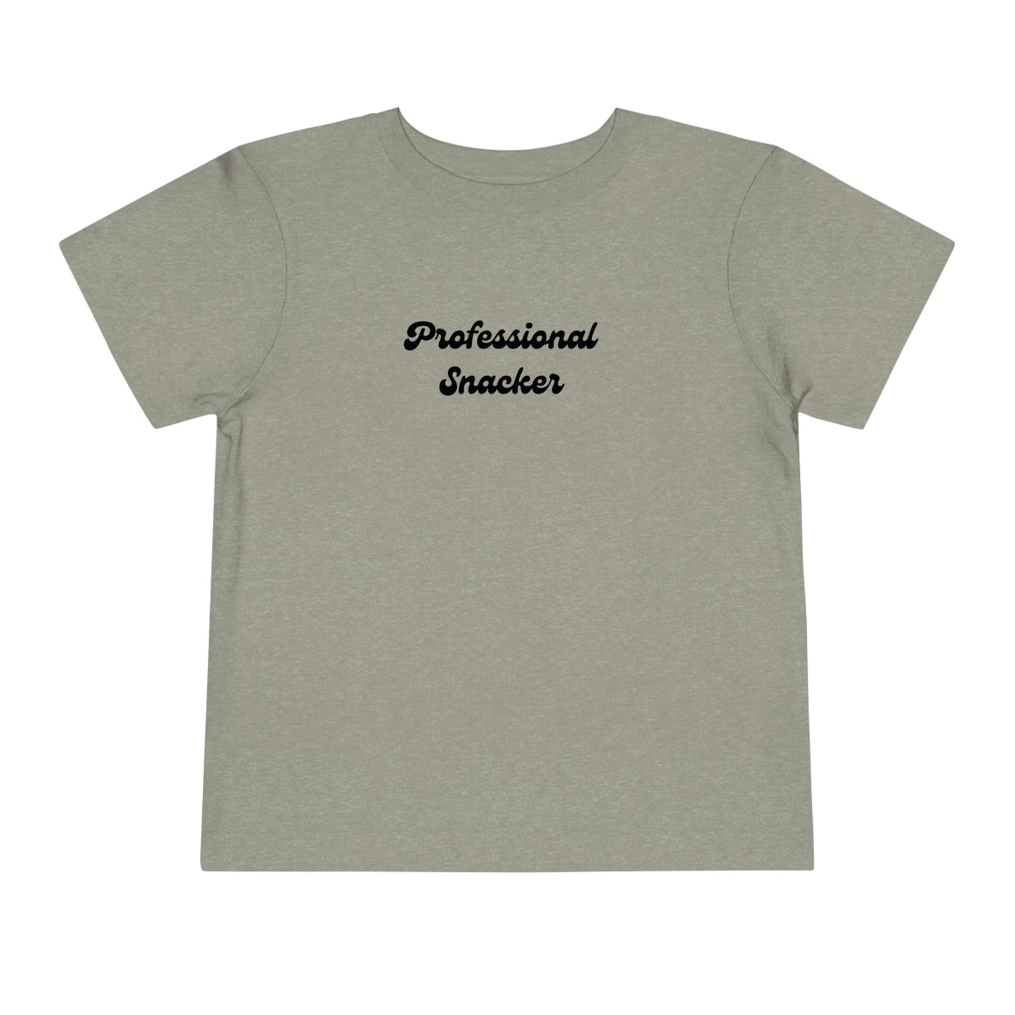 Professional Snacker Toddler Short Sleeve Tee