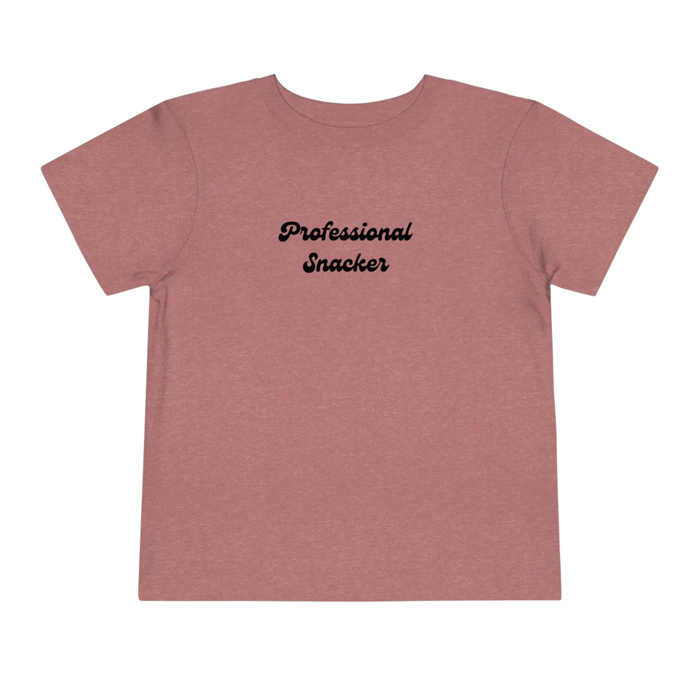 Professional Snacker Toddler Short Sleeve Tee