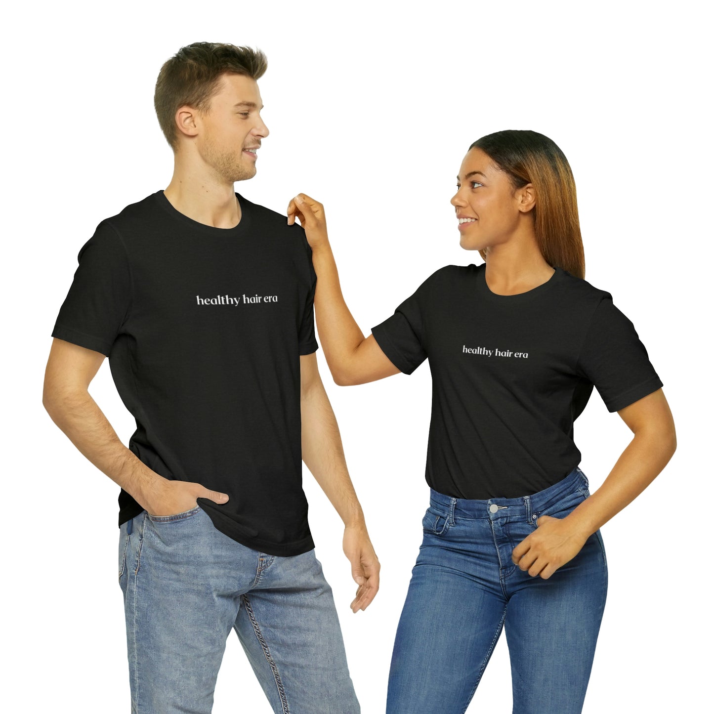 Healthy Hair Era Unisex Short Sleeve Tee