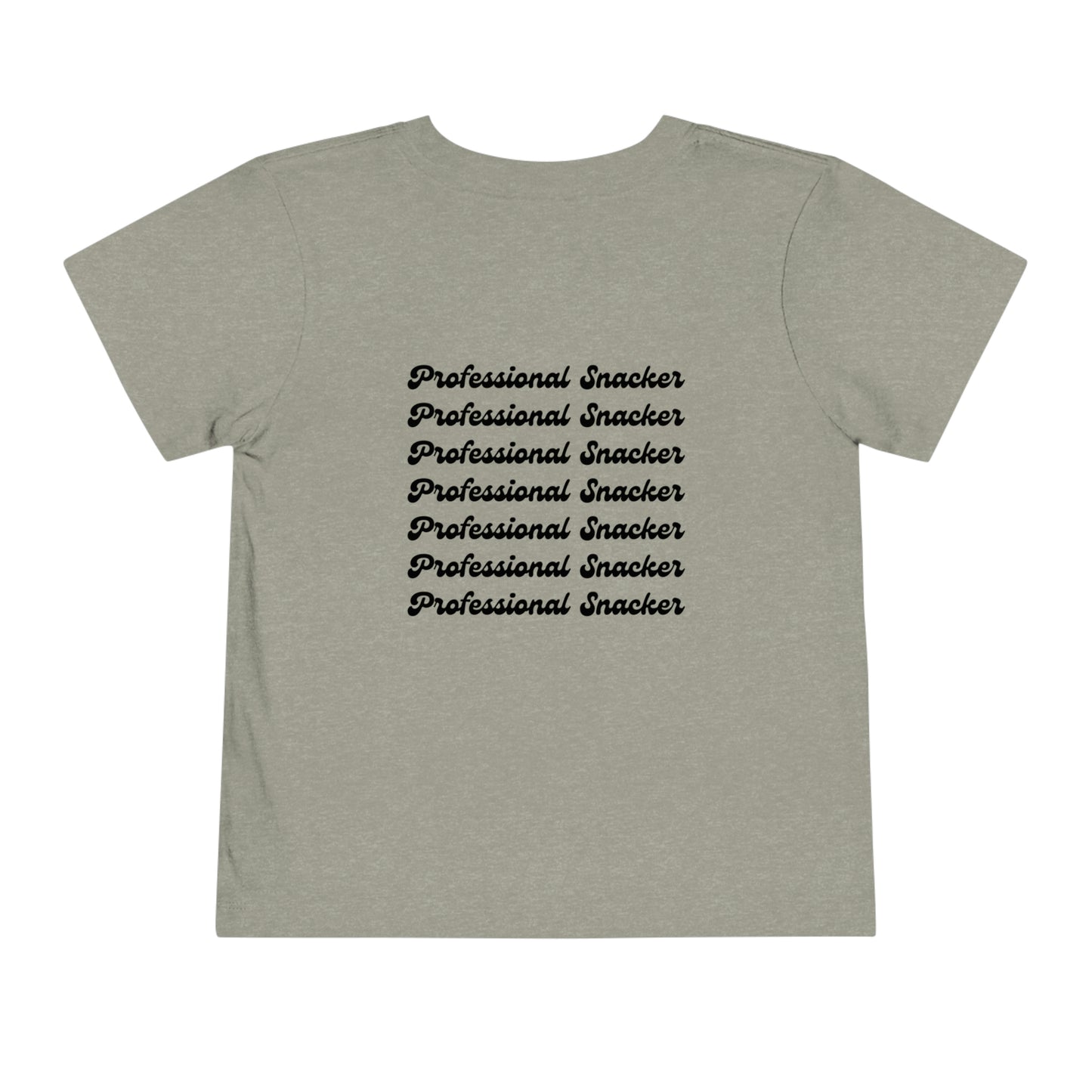 Professional Snacker Toddler Short Sleeve Tee