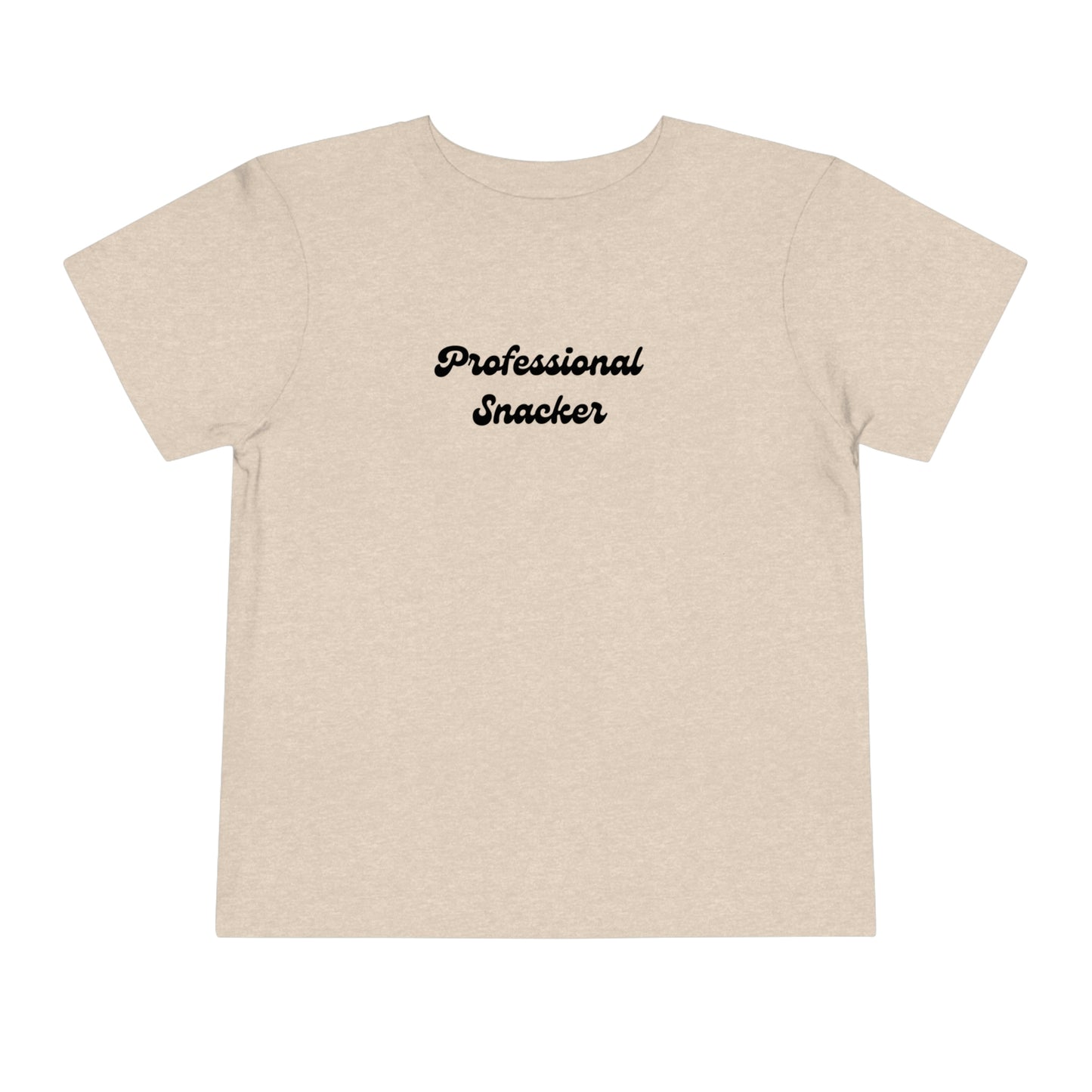 Professional Snacker Toddler Short Sleeve Tee
