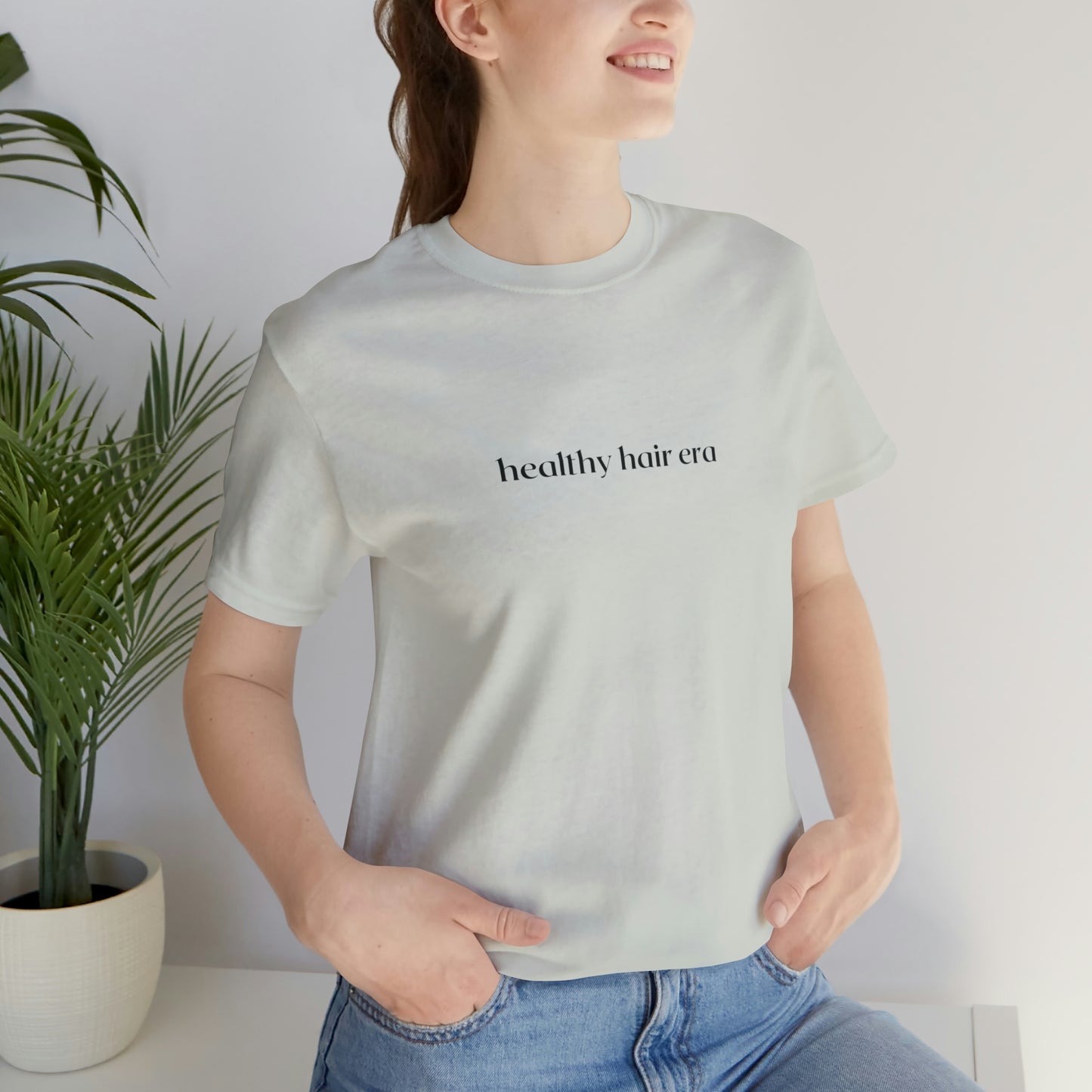 Healthy Hair Era Unisex Short Sleeve Tee