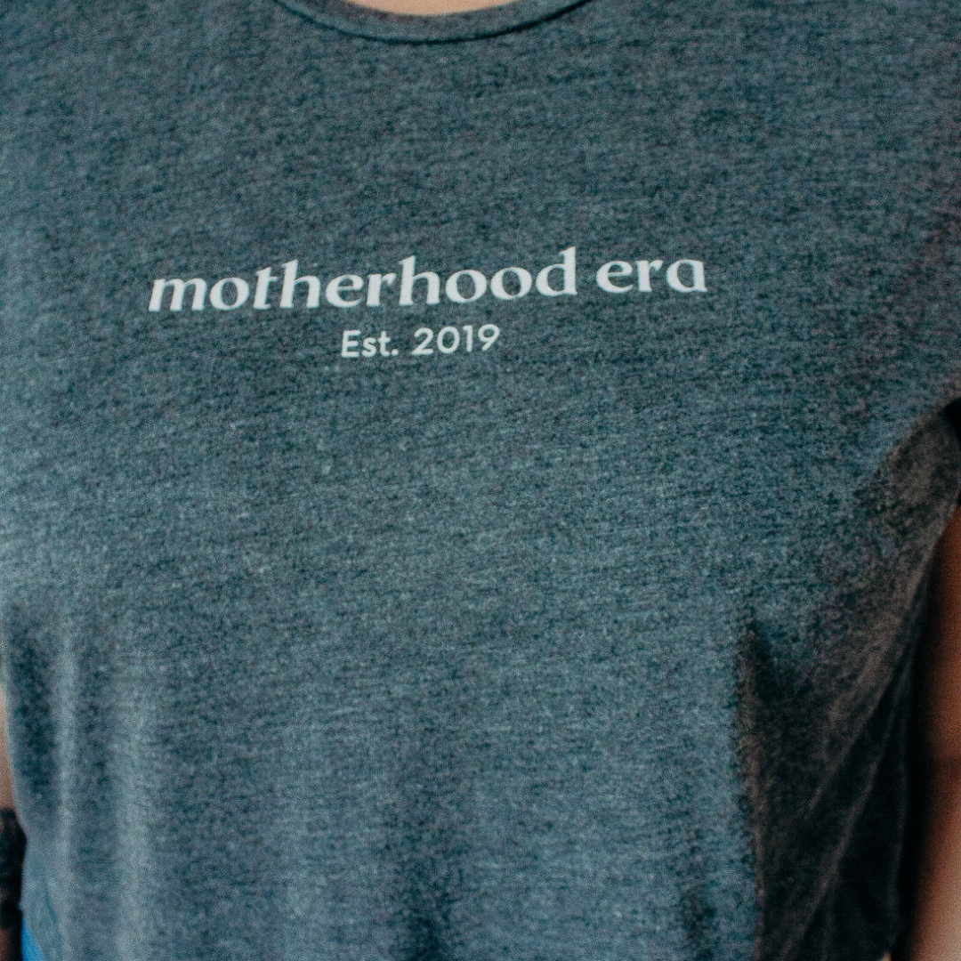 Est. 2019 Motherhood Era Cropped Tee