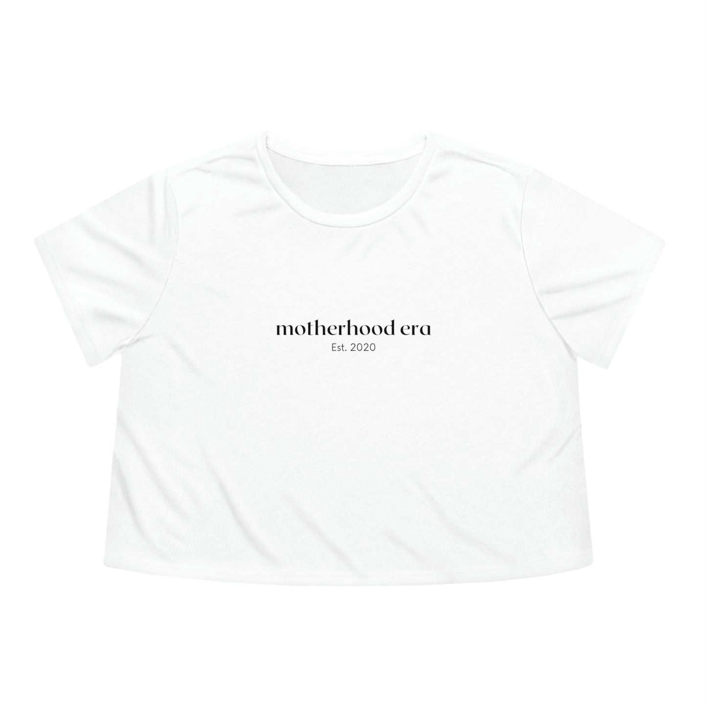 Est. 2020 Motherhood Era Cropped Tee