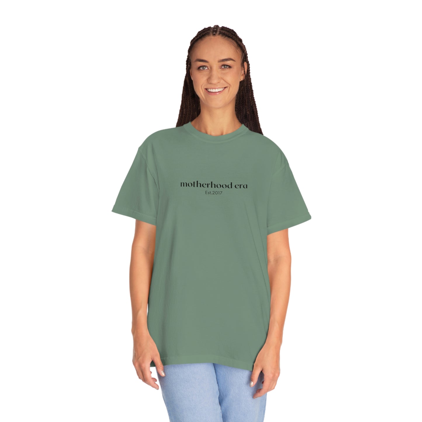 Est. 2017 Motherhood Era Oversized Unisex T-shirt