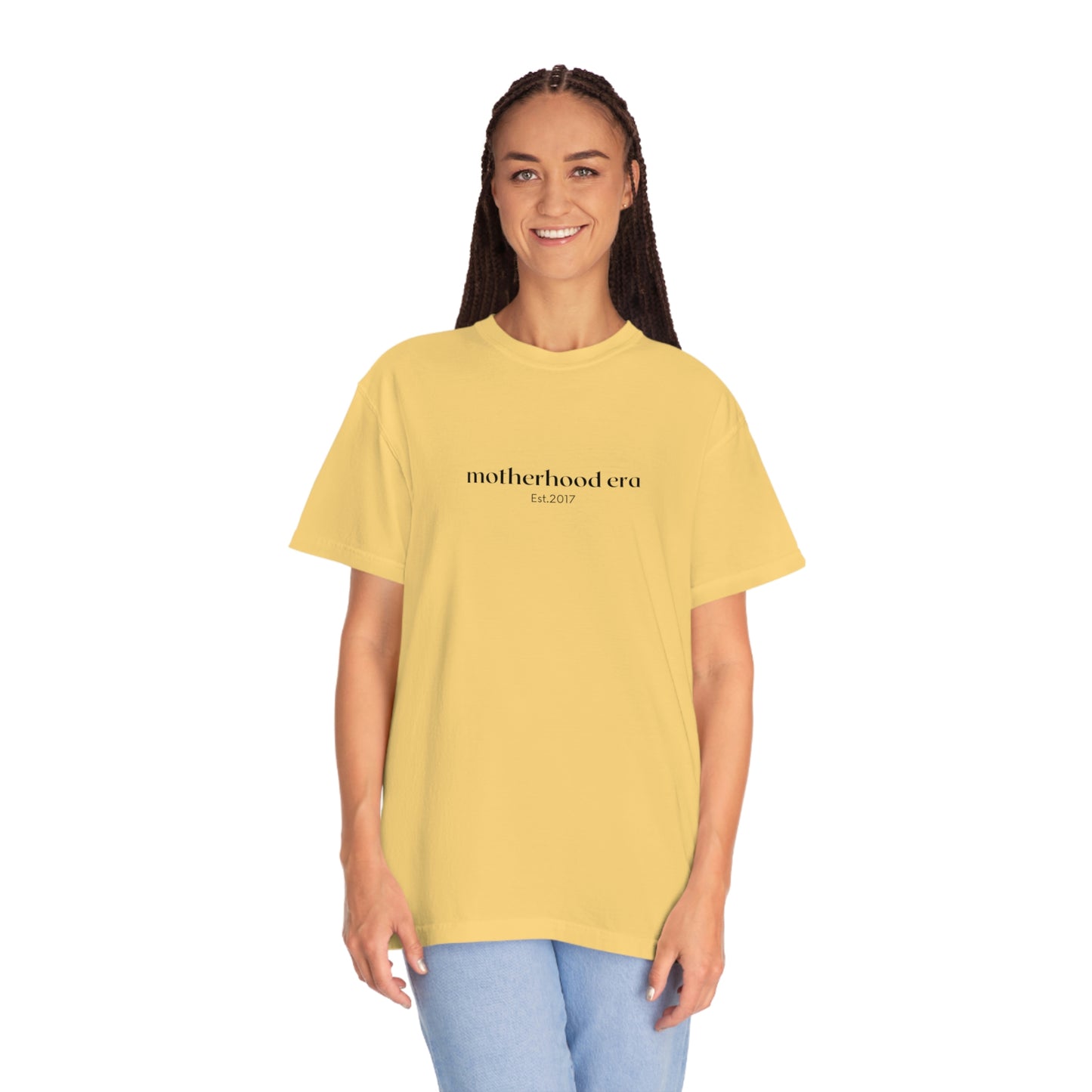 Est. 2017 Motherhood Era Oversized Unisex T-shirt