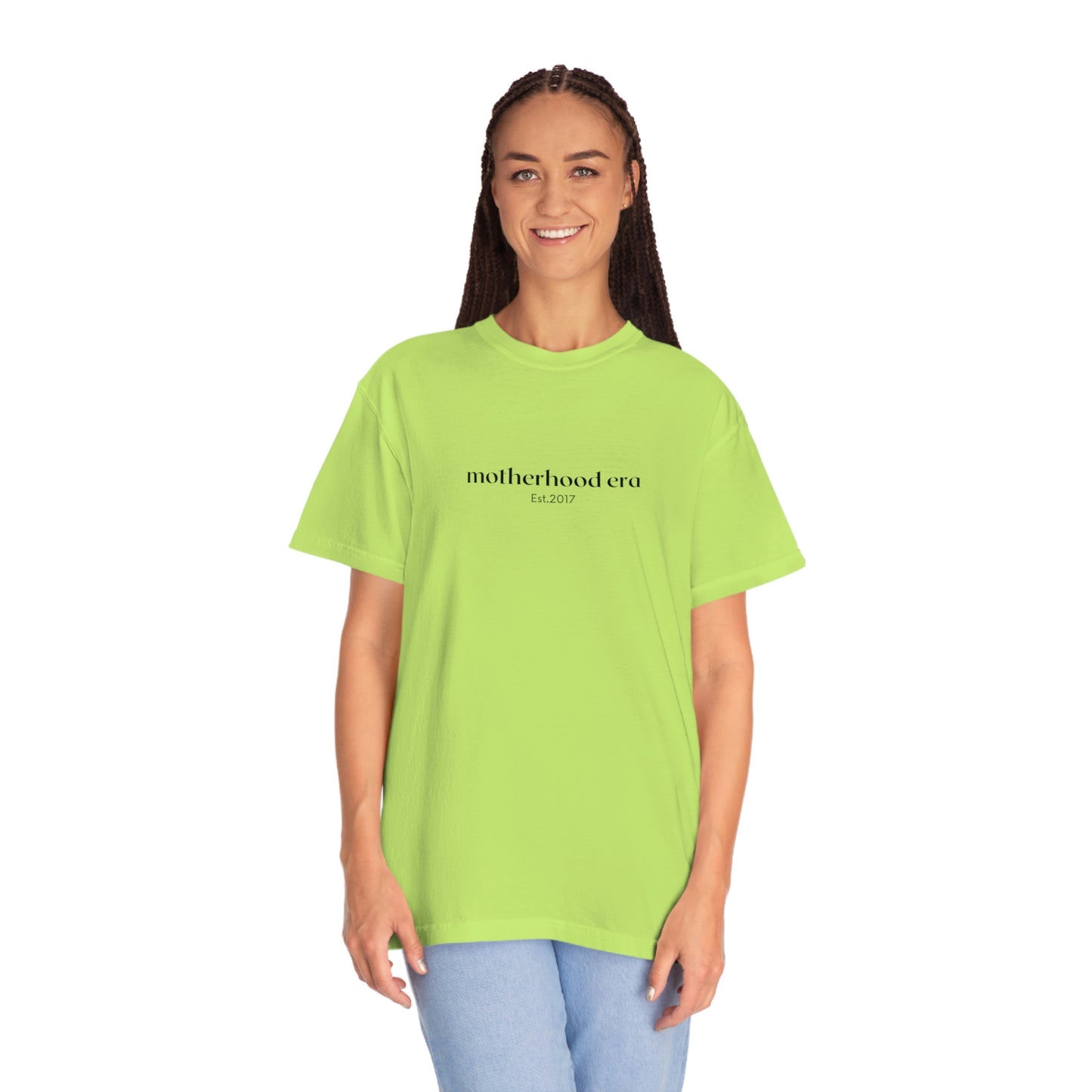 Est. 2017 Motherhood Era Oversized Unisex T-shirt