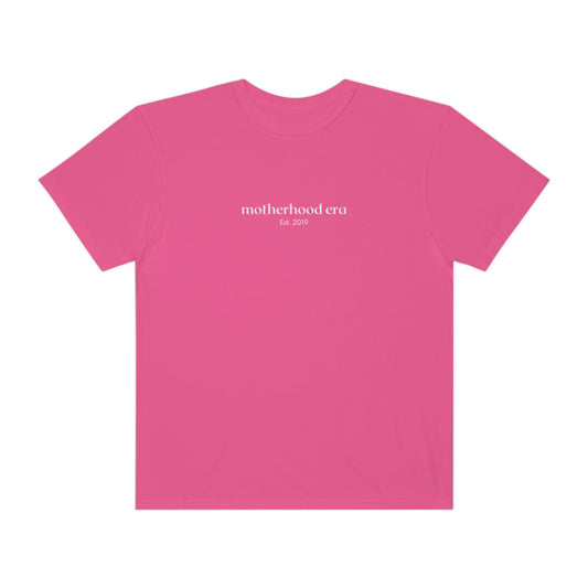 Est. 2019 Motherhood Era Oversized Unisex T-shirt