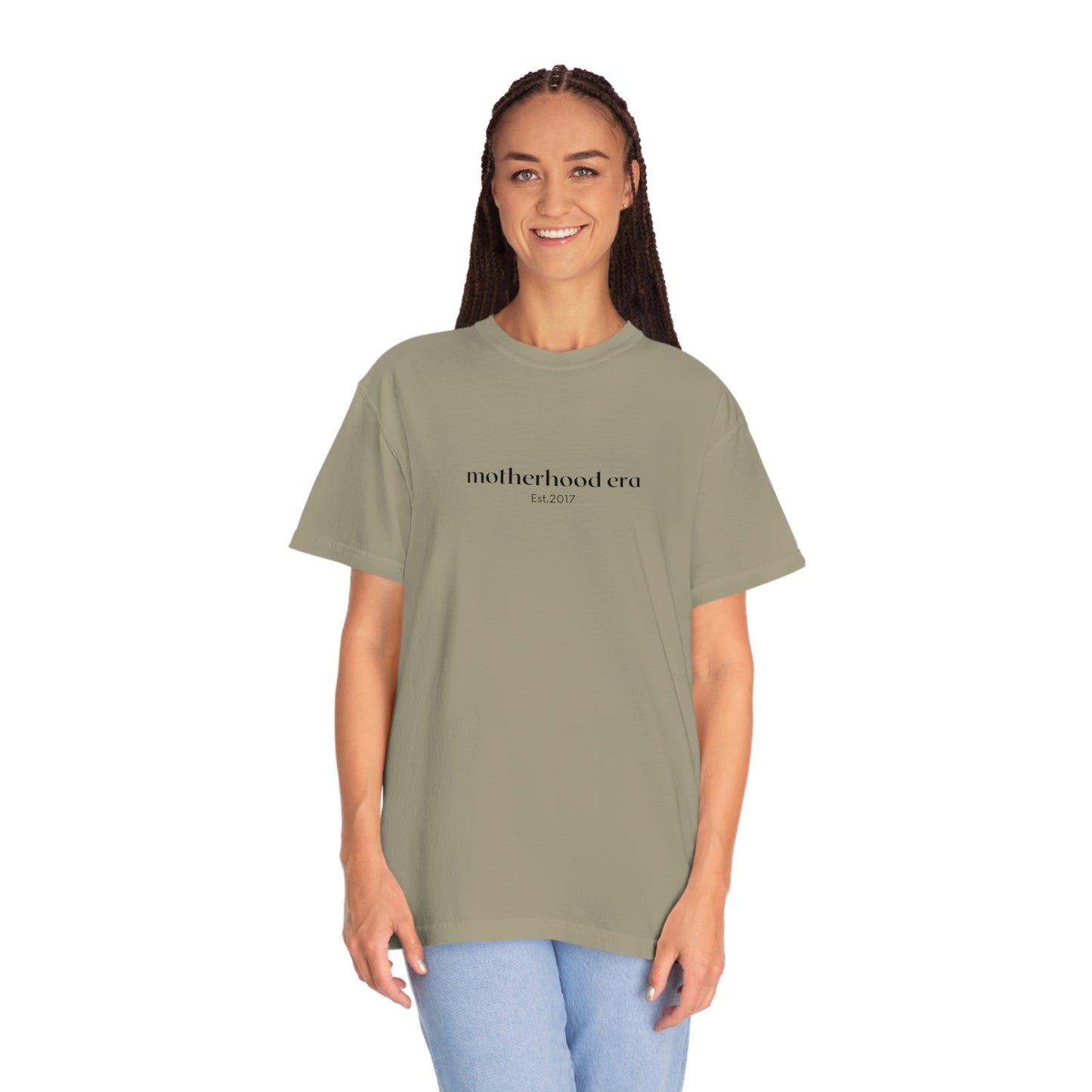 Est. 2017 Motherhood Era Oversized Unisex T-shirt